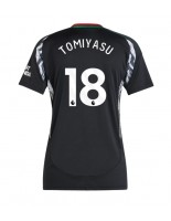 Arsenal Takehiro Tomiyasu #18 Vieraspaita Naisten 2024-25 Lyhythihainen